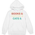 Books Coffee Cats Social Justice Unisex Hoodie Books Coffee Cats Social Justice Unisex Hoodie