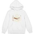 Books Coffee And Quiet Places Literature Unisex Hoodie