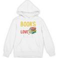Books Are My Love Language Stack Unisex Hoodie