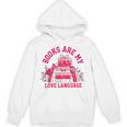 Books Are My Love Language Valentine Book Lover Unisex Hoodie Books Are My Love Language Valentine Book Lover Unisex Hoodie