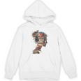 Books Lover Women Art Colorful Drawing Graphic Books Unisex Hoodie