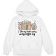 I Like My Books Spicy & My Coffee Icy Lover Bookworm Unisex Hoodie