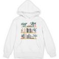 Bookshelves With Books & Plants Premium Unisex Hoodie