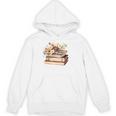 Booktrovert Vintage Wildflowers Books For Book Lovers Unisex Hoodie