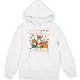 Cat Fall In Love With Reading Book Lover Autumn Unisex Hoodie Cat Fall In Love With Reading Book Lover Autumn Unisex Hoodie