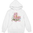 Caution Slippery When Reading Book Reader Unisex Hoodie