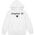 Chapter 25 Book Lovers Readers & Authors 25th Birthday Unisex Hoodie Chapter 25 Book Lovers Readers & Authors 25th Birthday Unisex Hoodie