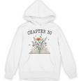 Chapter 30 Book Lovers & Readers 30th Birthday Wildflowers Unisex Hoodie