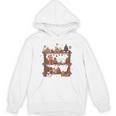 Christmas Cats Bookshelf Gingerbread Unisex Hoodie