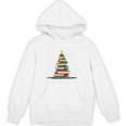 Christmas Tree Of Books Holiday Unisex Hoodie Christmas Tree Of Books Holiday Unisex Hoodie