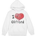 Clifford The Big Red Dog I Heart Clifford Childrens Books Unisex Hoodie