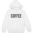 I Like Coffee My Books And Maybe Like 3 People Book Lover Unisex Hoodie