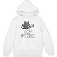 Cozy Mysteries Coffee And Novel For Book Lovers Unisex Hoodie