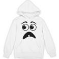 Creepy Face Carrot Halloween Book Character Costume Unisex Hoodie