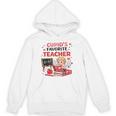 Cupid's Favorite Math Teacher Valentine Reading Book Women Unisex Hoodie Cupid's Favorite Math Teacher Valentine Reading Book Women Unisex Hoodie
