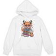 Cute Fox Read More Be Kind Stay Weird Reader Geek Book Lover Unisex Hoodie