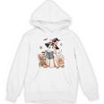 Cute Ghost Reading Book Librarian Book Lover Unisex Hoodie