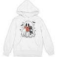 Cute Halloween Ghost Reading Book Unisex Hoodie Cute Halloween Ghost Reading Book Unisex Hoodie