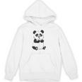 Cute Introvert Vibes – Panda Hello & Goodbye Unisex Hoodie Cute Introvert Vibes – Panda Hello & Goodbye Unisex Hoodie