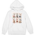 Cute Teacher Bunny Rabbit Reading Easter Bunnies Book Lovers Unisex Hoodie Cute Teacher Bunny Rabbit Reading Easter Bunnies Book Lovers Unisex Hoodie