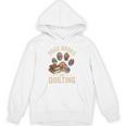Dogs Books And Quilting Unisex Hoodie