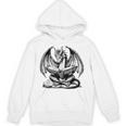Dragon Reading Book Bookworm Books Dragon Lover Learning Unisex Hoodie