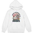 Easily Distracted By Books Read Goose Lover Bookworm Reading Unisex Hoodie