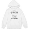 Easily Distracted By Cats And Books For Women Unisex Hoodie Easily Distracted By Cats And Books For Women Unisex Hoodie