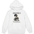 Education Is Freedom Teacher Women Books Black History Unisex Hoodie
