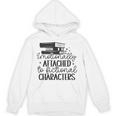 Emotionally Attached To Fictional Characters Banned Books Unisex Hoodie
