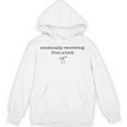 Emotionally Recovering From a Book Subtle Book Lover Unisex Hoodie