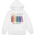 Equality Flower Books Equal Rights Social Justice Feminist Unisex Hoodie