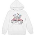 Floral Book A New Chapter Begins Retired 2026 Retirement Unisex Hoodie