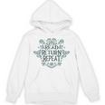 Floral “Read Return Repeat” Book Lovers Readers Librarians Unisex Hoodie