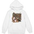 Ghost Reading Book Cat Lover Halloween Reading Enthusiast Unisex Hoodie