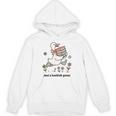 Goose With Books Cute Bookworm Reader Unisex Hoodie