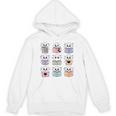Halloween Ghosts Reading Books Pattern Spooky Kawaii Anime Unisex Hoodie Halloween Ghosts Reading Books Pattern Spooky Kawaii Anime Unisex Hoodie