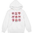 Heart Holding Reading Books Valentine Teacher Book Lover Unisex Hoodie
