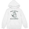 Hot Girls Read Books Bookish Booklover Christmas Unisex Hoodie