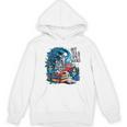 Hot Tea & Spicy Books Skeleton Reader Unisex Hoodie