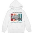Introvert Raccoon Animal Lover Trash Panda Antisocial Retro Unisex Hoodie