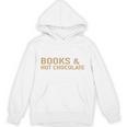 Jolabokaflod Because Books And Hot Chocolate T-Shirt Unisex Hoodie Jolabokaflod Because Books And Hot Chocolate T-Shirt Unisex Hoodie