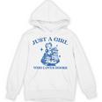 Just a Girl Who Loves Books Book Lover Bookish Unisex Hoodie Just a Girl Who Loves Books Book Lover Bookish Unisex Hoodie