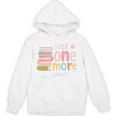 Just One More Chapter Artistic Pastel Book Lover Vibe Unisex Hoodie Just One More Chapter Artistic Pastel Book Lover Vibe Unisex Hoodie