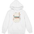 Just One More Chapter Book Reading Floral Teacher Book Lover Unisex Hoodie