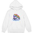 Just One More Chapter Bookish Book Unicorn Reading Book Unisex Hoodie