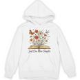 Just One More Chapter Open Book Flowers Unisex Hoodie Just One More Chapter Open Book Flowers Unisex Hoodie