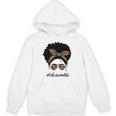 Librarian Teacher Messy Bun Life Book Library Back To School Unisex Hoodie