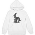 Men Pixel Art Geometric Book Human Drawing Graphic Men Unisex Hoodie