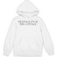 Mentally I'm At The Cottage Bookish Romance Book Lover Unisex Hoodie